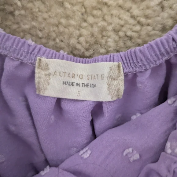 Altar'd State Purple Sundress - Picture 4 of 4
